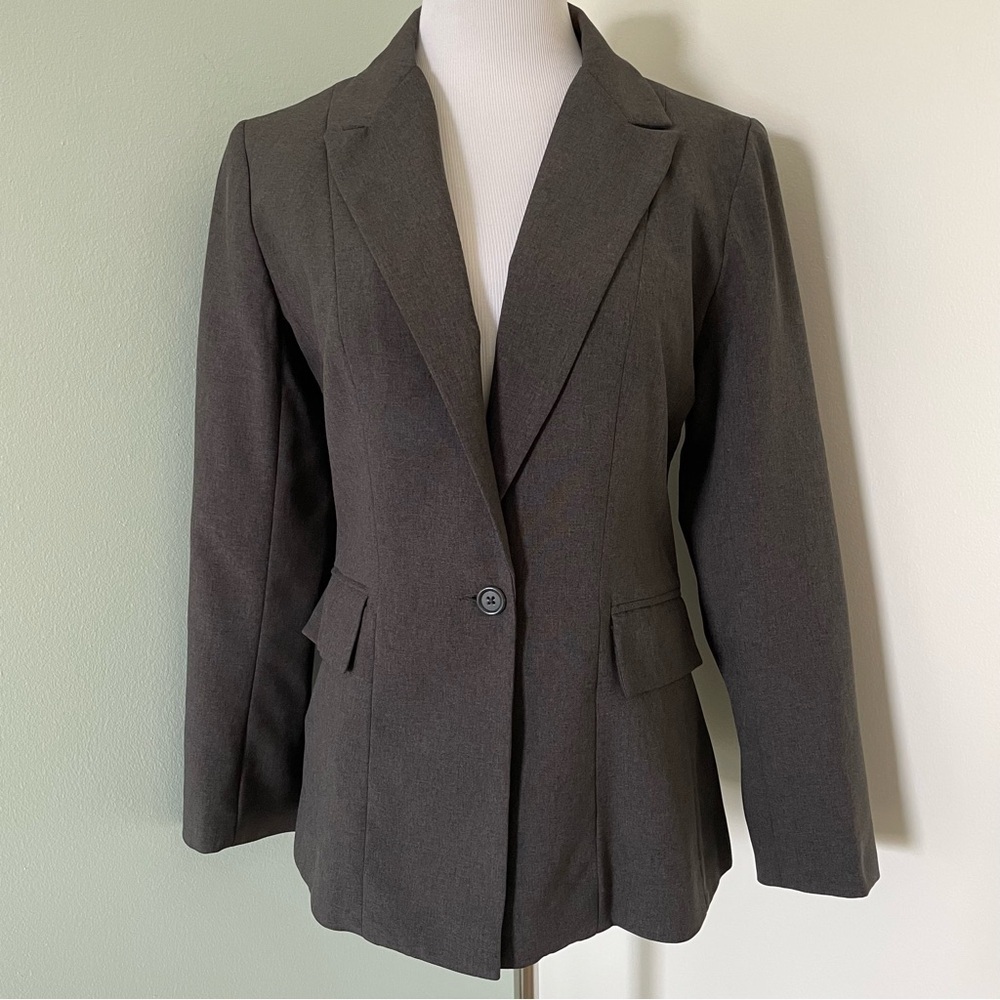 New York & Company Gray Blazer